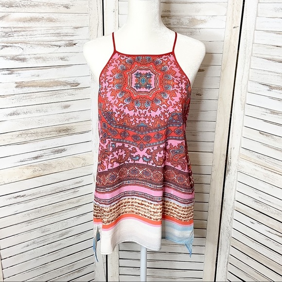CLOVER CANYON | Patterned Flowy Tank Top XS - Picture 3 of 11
